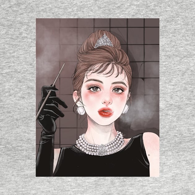 Audrey Hepburn by dahye